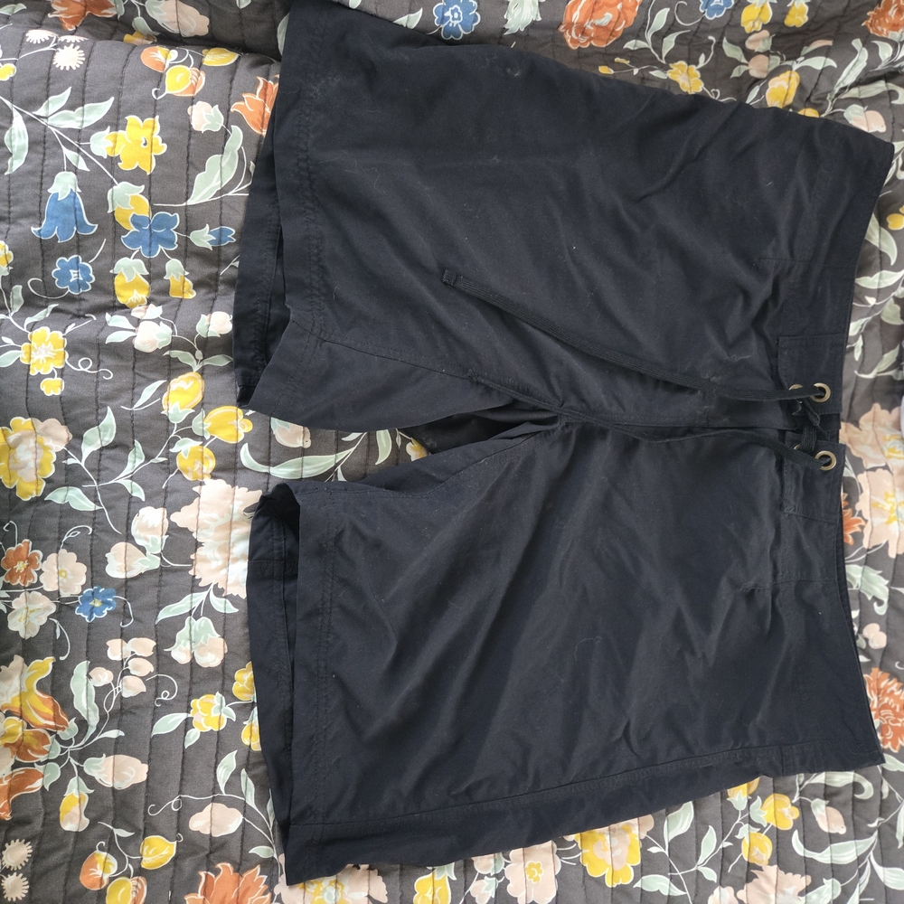 Women's Classic Black Athletic Shorts